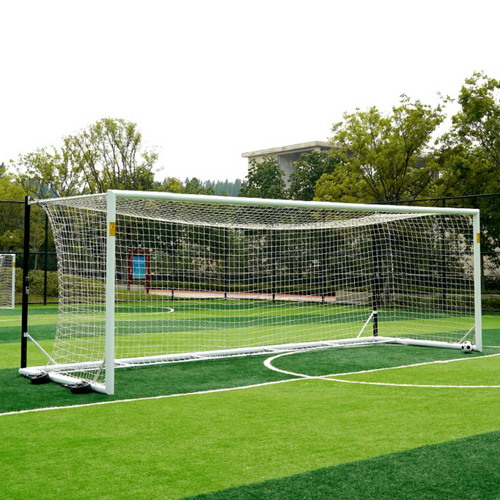 5m x 2m Cazna Alu110 Freestanding Stadium Box Soccer Goal