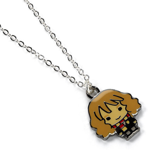 Harry Potter Silver Plated Necklace Chibi Hermione