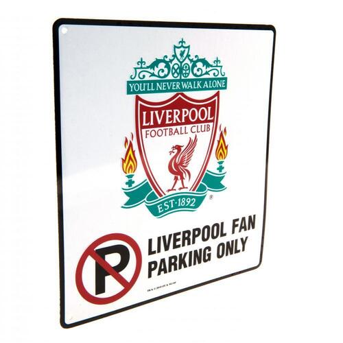 Liverpool FC No Parking Sign