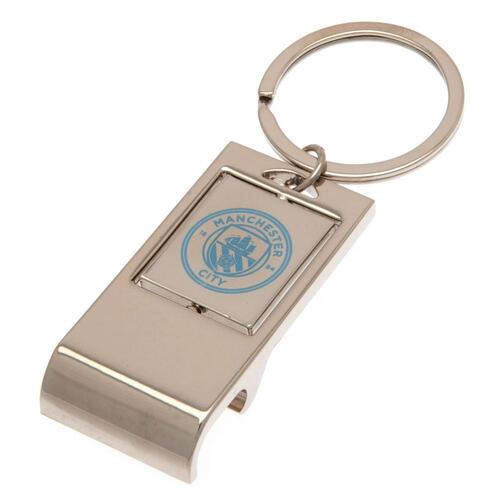 Manchester City FC Executive Bottle Opener Key Ring